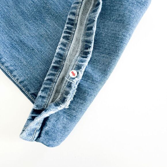 Cruel Girl Slim Straight Leg Denim Jeans Mid Rise Blue Wash Size 11 - Picture 12 of 13